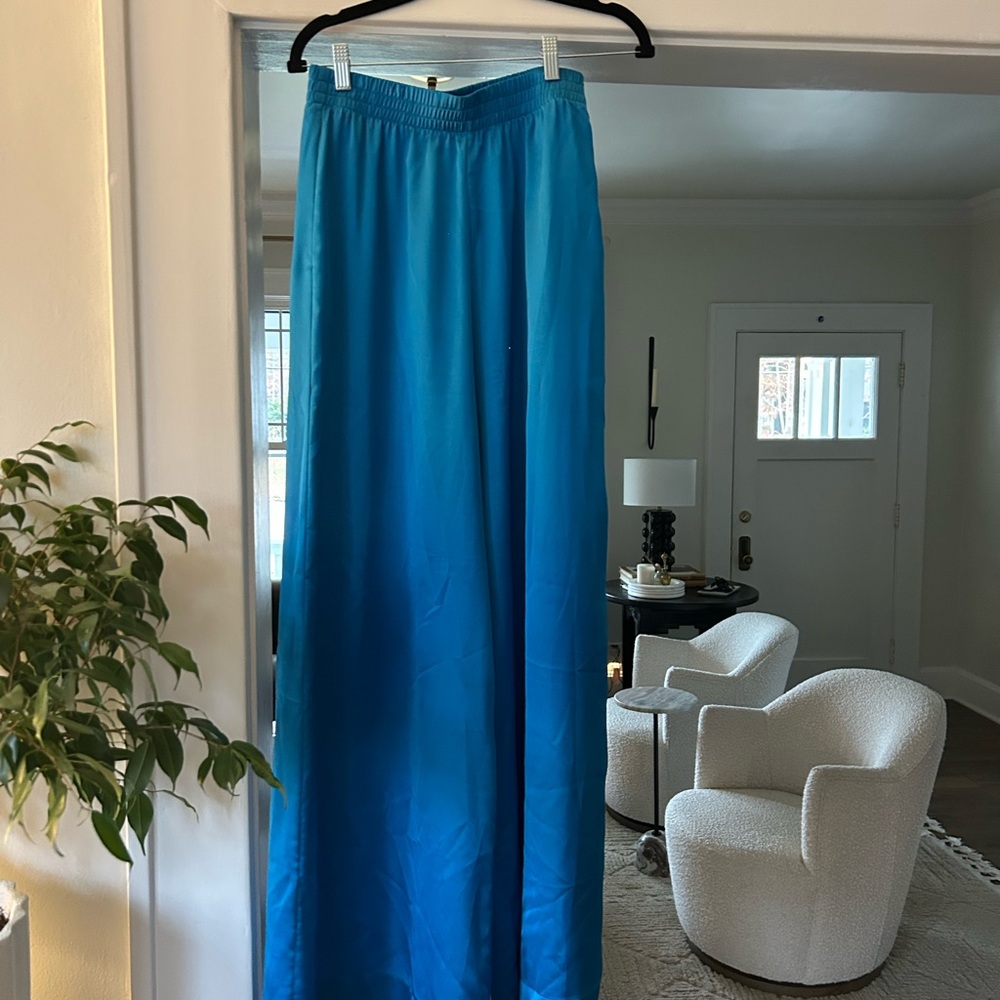 Show Me Your MuMu Vibrant Blue Wide Leg Pants